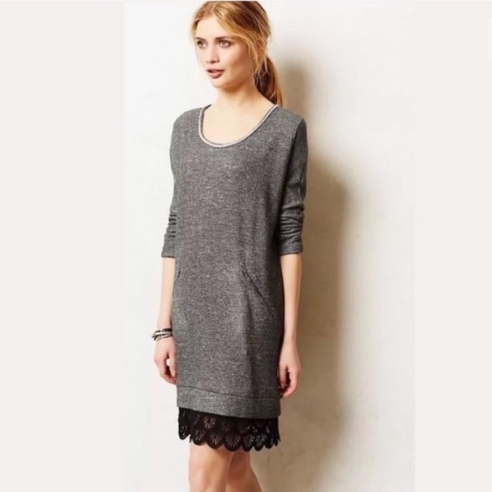 Anthropologie Dolan Fiona Sweatshirt Tunic Dress